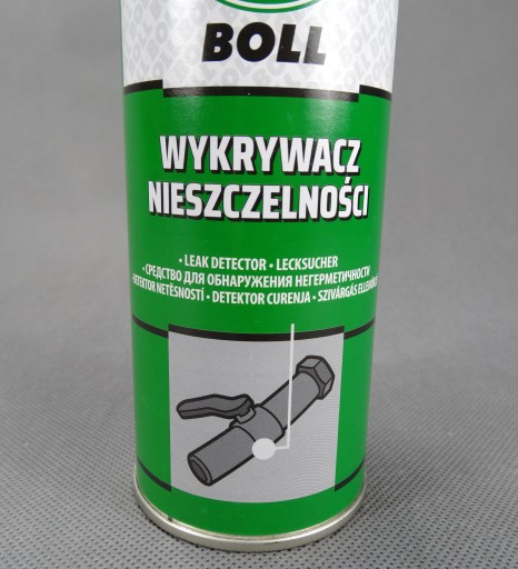 BOLL TESTER ÚNIKU PLYNU DETEKTOR ÚNIKU LPG 300ml
