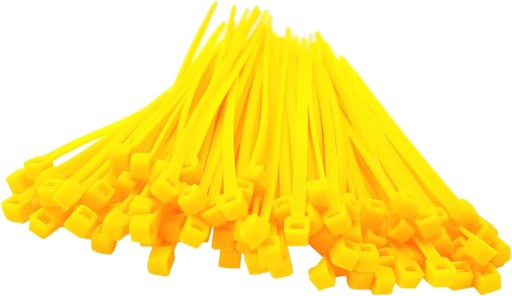 KABELOVÉ VIAZAČKY ČIAPKA ŽLTÉ KABELOVÉ VIAZAČKY 3,6x150 mm 100 ks