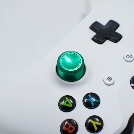 ZELENÝ HLINÍKOVÝ HUBOVÝ OVLÁDAČ ANALÓGOVÝ PREKRÝVOK PRE PS5 PLAYSTATION 5