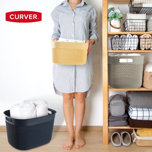 CURVER BOX KOŠÍK 6L NAVY EKO NÁDOBA