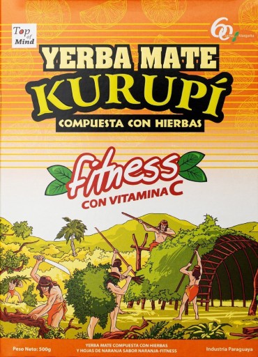 Yerba Mate Kurupi Fitness 0,5kg 500g bylinný