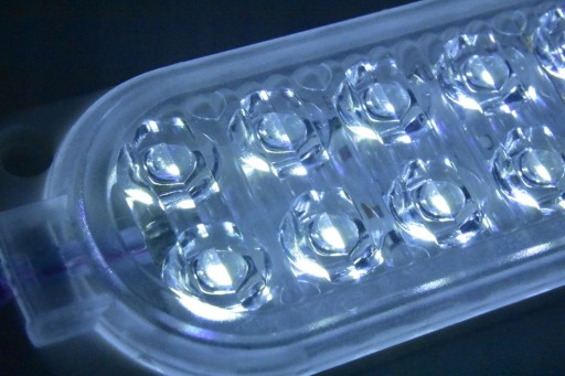 LED modul 12V 2,4W vodeodolný IP65 STUDENÁ BIELA