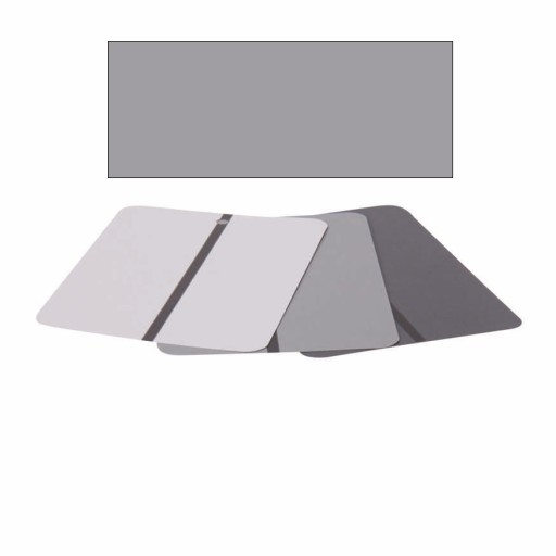 4CR 7580 Kovový sprchový panel sivý