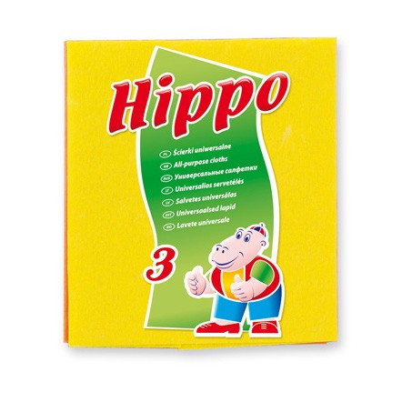 XP030 - HIPPO univerzálne utierky A' 3 ks 34 x 36 cm