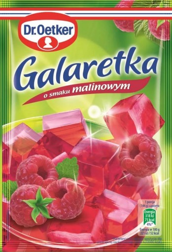 DR. Oetker Malinové želé 2 x 77 g