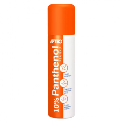 Panthenol 10% APTEO pena na horenie 150ml