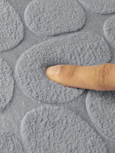 KÚPEĽŇOVÝ KOBEREC PROTIŠMYKOVÝ KOBEREC Mäkká KOBEREC ŠEDÁ ABSORBNÁ 50 x 80