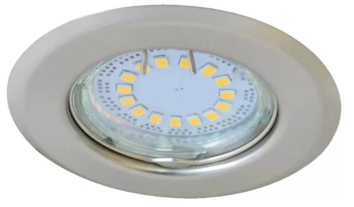 TRACON Halogénová lampa, matný chróm, MR16 TLC-2MC