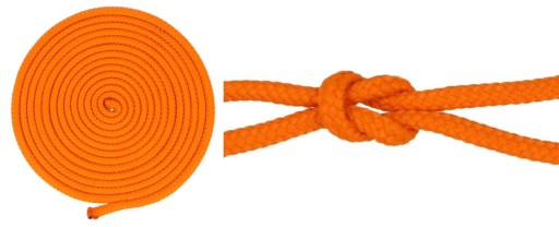 Lano 5mm Polypropylén Oranžový 10m