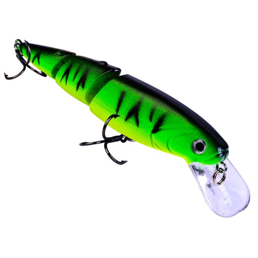 Wobler PIKE ZANDER PERCH Broken F148 GREEN
