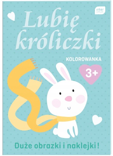 Omaľovánka A4 16 S NÁLEPKAMI MÁM RÁD Interprint mix vzorov