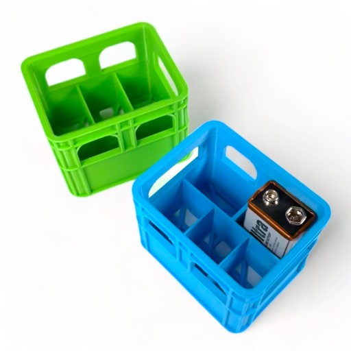 KAJAWIS organizér na AAA batérie, BATTERIES box, kufrík, EKO kontajner