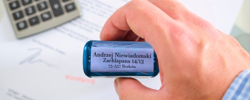 PEČIATKA TRODAT 8911 PRE 4 RIADKOVÝ NÁVRH FIREMNEJ KANCELÁRIE + GUMA