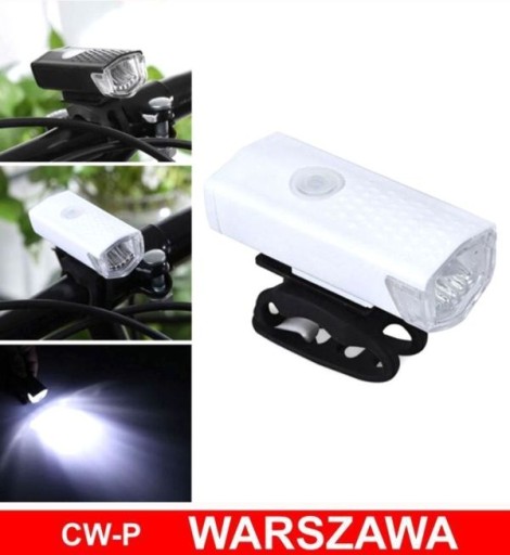 CREE High Power LED predné svetlo na bicykel, nabíjanie cez USB