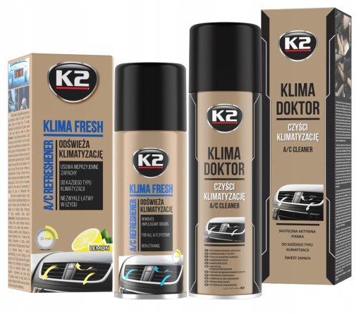 KLIMA FRESH Osviežovač klimatizácie, Citrón, 150 ml