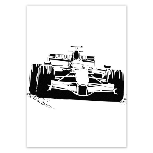 Samolepky A5 PION Formula One F1 Bolid