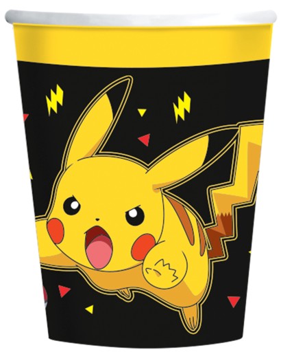 POHÁRKY POKEMON SET TANIERE 23CM-6786