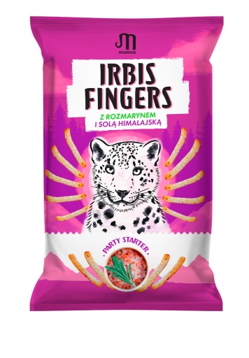 Irbis Fingers Pšeničné prsty s rozmarínom 60g