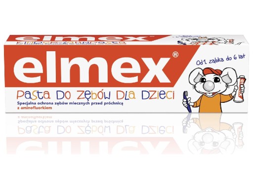 ELMEX Zubná pasta pre deti 0-6 rokov 50ml