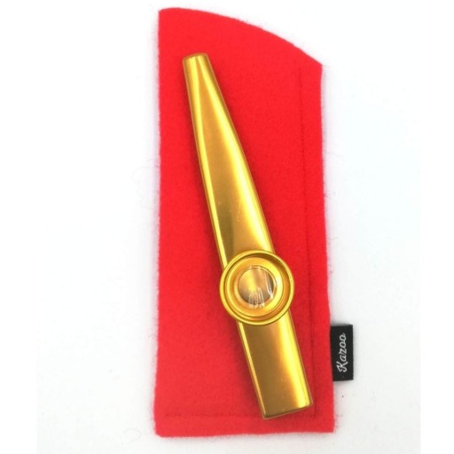Zlaté KAZOO Červené Púzdro + MEMBRÁNA