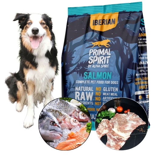 MÄKKÉ BEZ KURACIEHO PALIVA 1kg LOSOS
