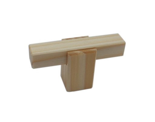 Smreková nábytková úchytka Dĺžka zábradlia 60 mm KNOB