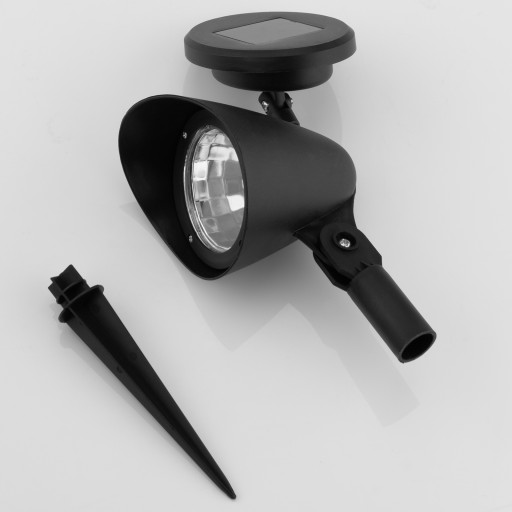 SOLÁRNE LAMPY Záhradný LED REFLEKTOR Smerový SNÍMAČ SKYPER PREPUNCH-IN