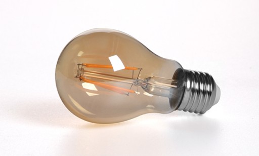 FILAMENT 4W E27 2200K jantárová žiarovka do nástenného svietidla