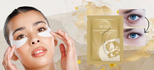 PILATEN EYE PADS CRYSTAL MASK KOLAGÉNOVÁ MASKA NA TVÁR