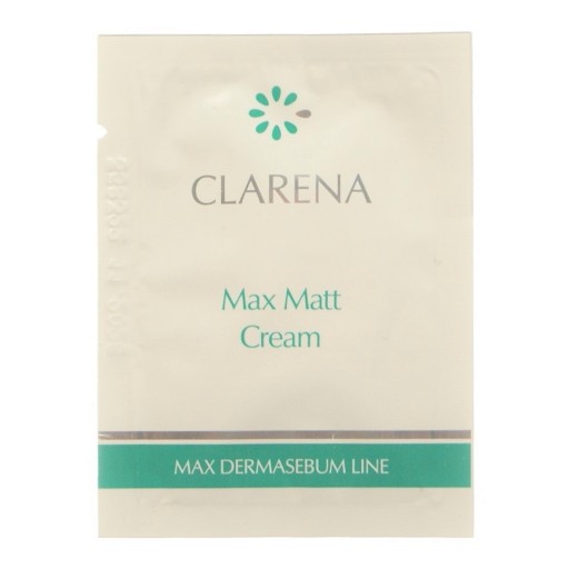Clarena Max Matt Cream denný zmatňujúci krém na tvár, 3 ml vzorka