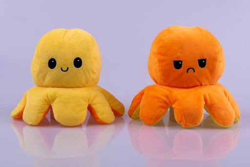 OBOJSTRANNÝ Plyšový maskot Octopussy, veľký, 28 cm