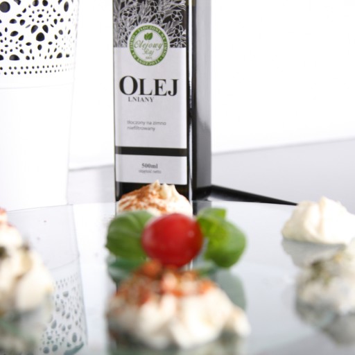Za studena lisovaný ľanový olej Olejowy Raj 250 ml