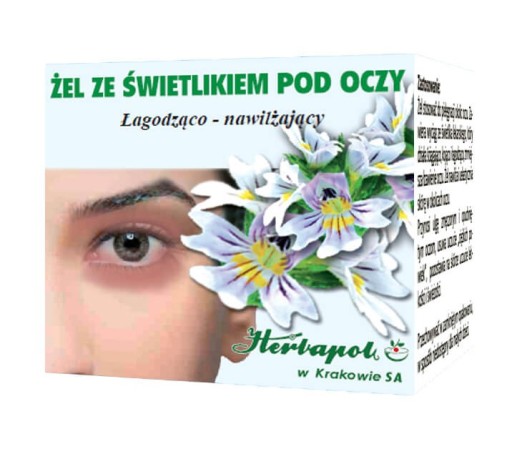 Herbapol Gél so svetlíkom na oči 15 g