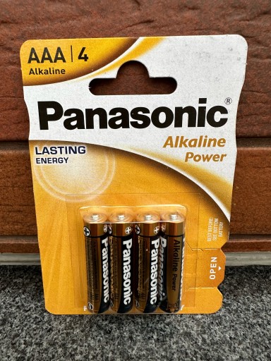 Alkalické batérie Panasonic AAA LR3 (R3) 4 ks batérie LR03 malé prsty