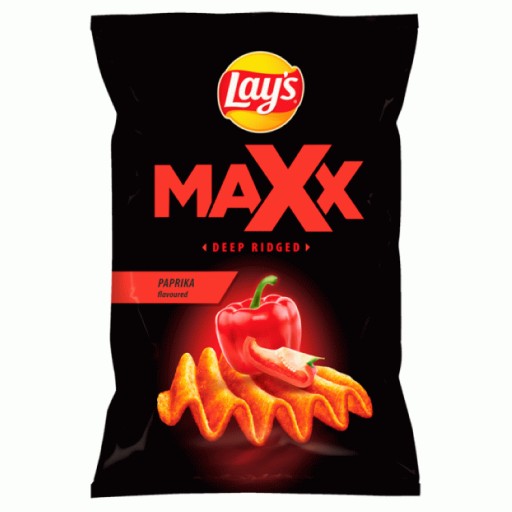 Lay's Maxx Paprika hrubé lupienky Lays 130 g