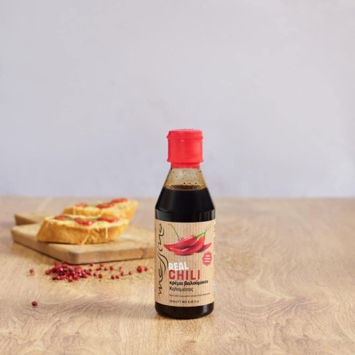 Balzamikový krém s chilli Messino, na hovädzie mäso, špagety, hranolky, 250 ml