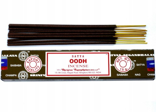 Indické vonné tyčinky SATYA OODH 15g