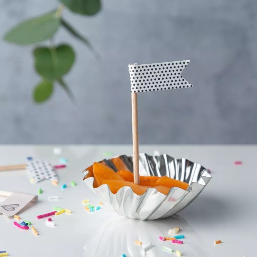 Sada 5ks kovových košíčkov na muffiny Altom Design, 6,5 cm