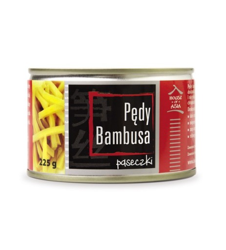 Bambusové výhonky prúžky 225 g House of Asia