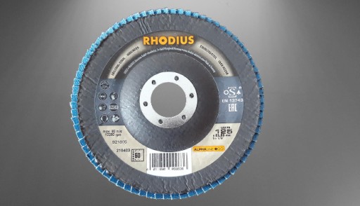 Lamelový brúsny kotúč 125/60 RHODIUS 210483