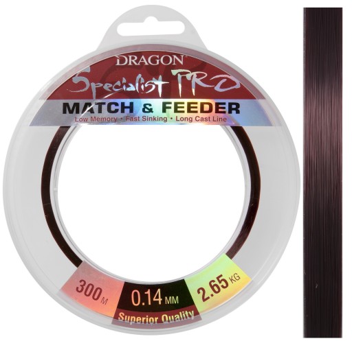 Dragon Specialist Pro Match & Feeder vlasec 300m 0,20mm