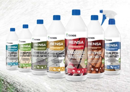TEKNOS ČISTENIE DREVENÝCH TERÁS Umývacia paluba Drevená fasáda EKO 0,5