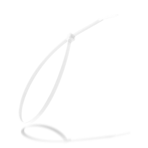 100x káblové zväzky káblové zipsy 1,8 x 100 mm silné UV káblové zväzky