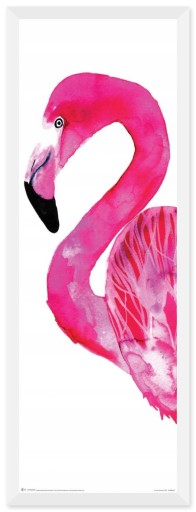 Plagát Sofie Rolfsdotter Pink Flamingo 30,5 x 91,5 cm