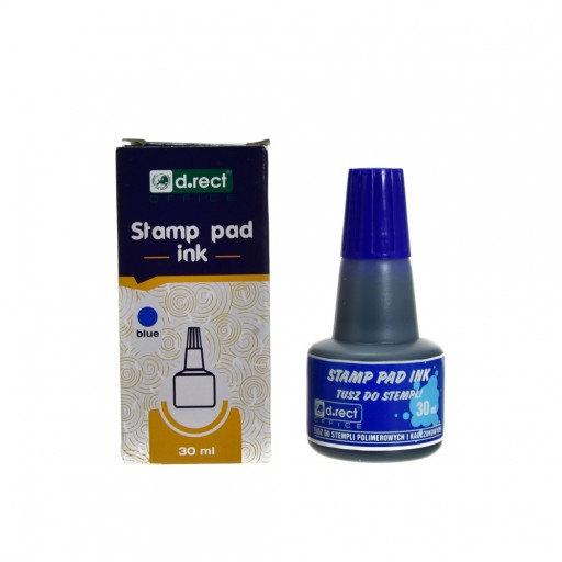 D.rect pečiatkovací atrament 30 ml modrý