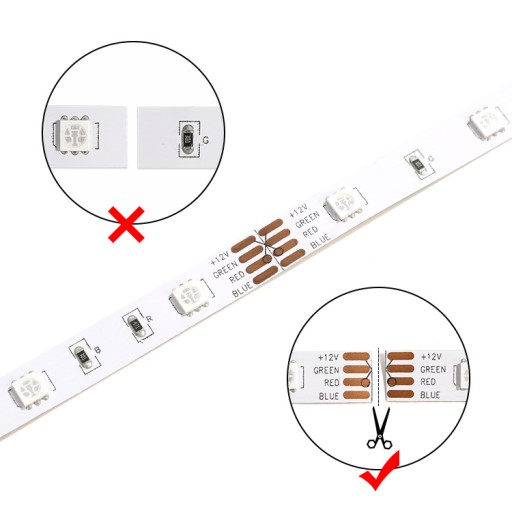 UHLOVÝ KONEKTOR pre RGB LED PRUHY 10mm - ROHOVÝ KONEKTOR 90 stupňov 4 KOLÍKY