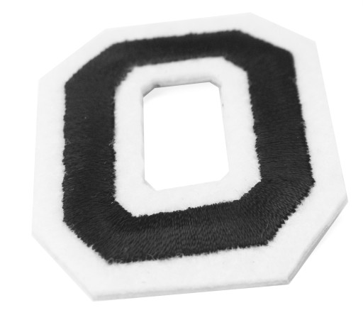 TERMO nažehľovacia náplasť LETTER O Letter Patch