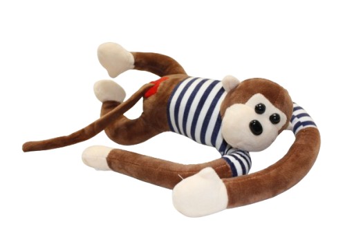 MONKE SO VELKÝM ZAHROMOM SO ZVUKAMI SKUTOČNEJ OPICE 55 cm E1827 EMAJ