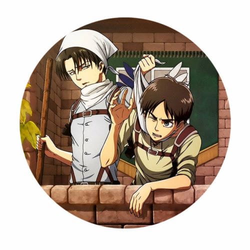 Shingeki no Kyojin Levi a Eren pin 58 mm