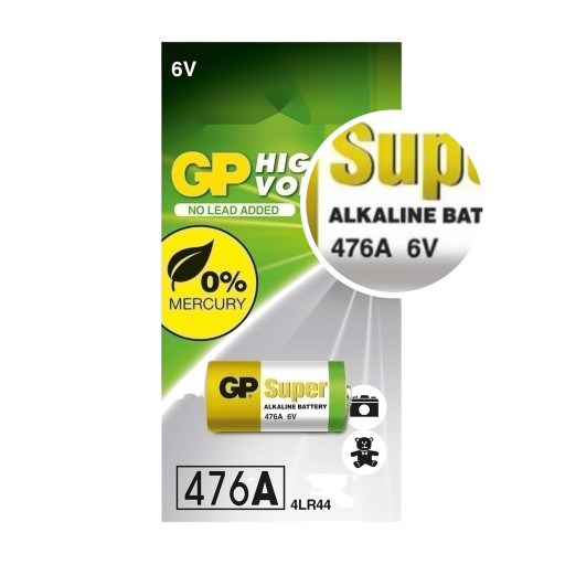 Batéria 4LR44 476A 6V GP (blister 1 ks)